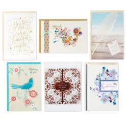 Hallmark Assorted Cards For All Occasions In Floral Organizer Box, Box Of 24 -Gift Wrap Store 24 Cards for AllOccasions in Floral Organizer Box 5EDX3457 06