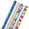 Hallmark All Occasions Wrapping Paper Rolls, 6 Pack