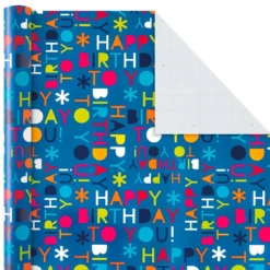 Hallmark All Occasions Wrapping Paper Rolls, 6 Pack 12 Hallmark All Occasions Wrapping Paper Rolls, 6 Pack -Gift Wrap Store All Occasions Wrapping Paper Rolls 6 Pack 5JXW1745 04