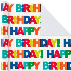 Hallmark All Occasions Wrapping Paper Rolls, 6 Pack 17 Hallmark All Occasions Wrapping Paper Rolls, 6 Pack -Gift Wrap Store All Occasions Wrapping Paper Rolls 6 Pack 5JXW1745 09