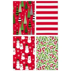 Hallmark Assorted 12-Pack Designed Christmas Shirt Boxes -Gift Wrap Store Assorted 12Pack Designed Christmas Shirt Boxes 5XBC1096 05