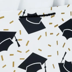 Hallmark 13" Assorted Grad Designs 3-Pack Large Gift Bags With Tissue Paper 9 Hallmark 13" Assorted Grad Designs 3-Pack Large Gift Bags With Tissue Paper -Gift Wrap Store Assorted Grad Designs 3Pack Large Gift Bags With Tissue Paper 5GBC1015 04