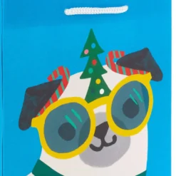 Hallmark 6.5" Sweet Surprises 8-Pack Small Christmas Gift Bags Assortment -Gift Wrap Store Assorted Small Christmas Gift Bags 5XGB1430 04