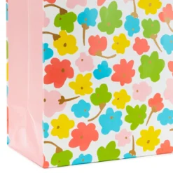 Hallmark Assorted Pastel Designs 8-Pack Small, Medium And Large Gift Bags -Gift Wrap Store Assorted Small Large Pastel Designs Gift Bags 5EGB6640 06