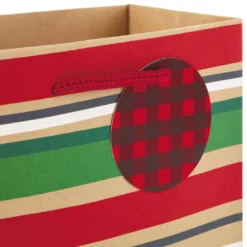Hallmark Assorted Rustic Designs 8-Pack Small, Medium And Large Christmas Gift Bags 11 Hallmark Assorted Rustic Designs 8-Pack Small, Medium And Large Christmas Gift Bags -Gift Wrap Store Assorted Small Large Rustic Christmas Gift Bags 5XGB4894 06