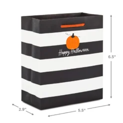 Hallmark 6.5" Assorted 8-Pack Stylish Halloween Small Gift Bags -Gift Wrap Store Assorted Stylish Halloween Small Gift Bags 5HGB1880 04