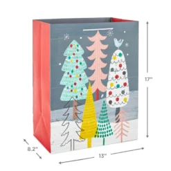 Hallmark 17" Assorted Mod Designs 3-Pack XXL Christmas Gift Bags 8 Hallmark 17" Assorted Mod Designs 3-Pack XXL Christmas Gift Bags -Gift Wrap Store Assorted XXL Mod Designs Christmas Gift Bags 5XGB1400 03