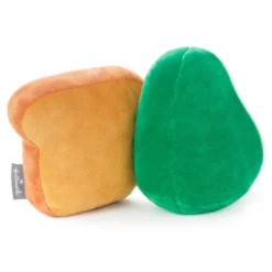 Hallmark Better Together Avocado And Toast Magnetic Plush, 5" -Gift Wrap Store Avocado and Toast Magnetic Plush 1KID2091 03