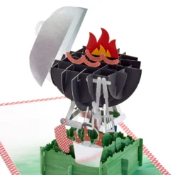 Hallmark Just For You BBQ Grill 3D Pop-Up Birthday Card 13 Hallmark Just For You BBQ Grill 3D Pop-Up Birthday Card -Gift Wrap Store BBQ Grill 3D PopUp Birthday Card 1299LAD2898 04