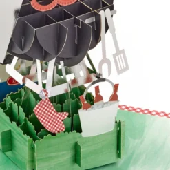 Hallmark Just For You BBQ Grill 3D Pop-Up Birthday Card 14 Hallmark Just For You BBQ Grill 3D Pop-Up Birthday Card -Gift Wrap Store BBQ Grill 3D PopUp Birthday Card 1299LAD2898 05