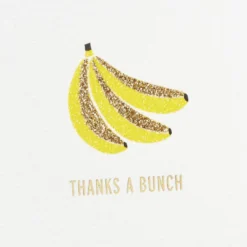 Hallmark Thanks A Bunch Boxed Blank Thank-You Notes, Pack Of 8 -Gift Wrap Store Banana Bunch Boxed Blank ThankYou Notes Multipack 1THK4117 03