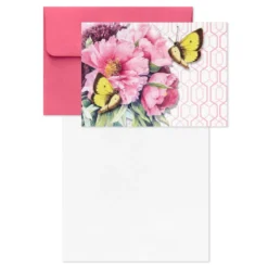 Hallmark Marjolein Bastin Assorted Blank Nature Note Cards In Caddy, Pack Of 24 -Gift Wrap Store Bastin Assorted Nature Note Cards Caddy Bulk Pack 1SOM3881 05