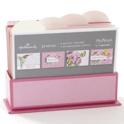 Hallmark Marjolein Bastin Assorted Blank Nature Note Cards In Caddy, Pack Of 24 -Gift Wrap Store Bastin Assorted Nature Note Cards Caddy Bulk Pack 1SOM3881 10