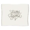 Hallmark Better Together Embroidered Throw Blanket, 80x60