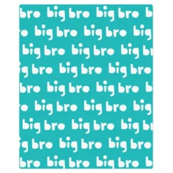 Hallmark Big Bro Fleece Blanket, 50x60 5 Hallmark Big Bro Fleece Blanket, 50x60 -Gift Wrap Store Big Bro Fleece Blanket 1BBY4844 03