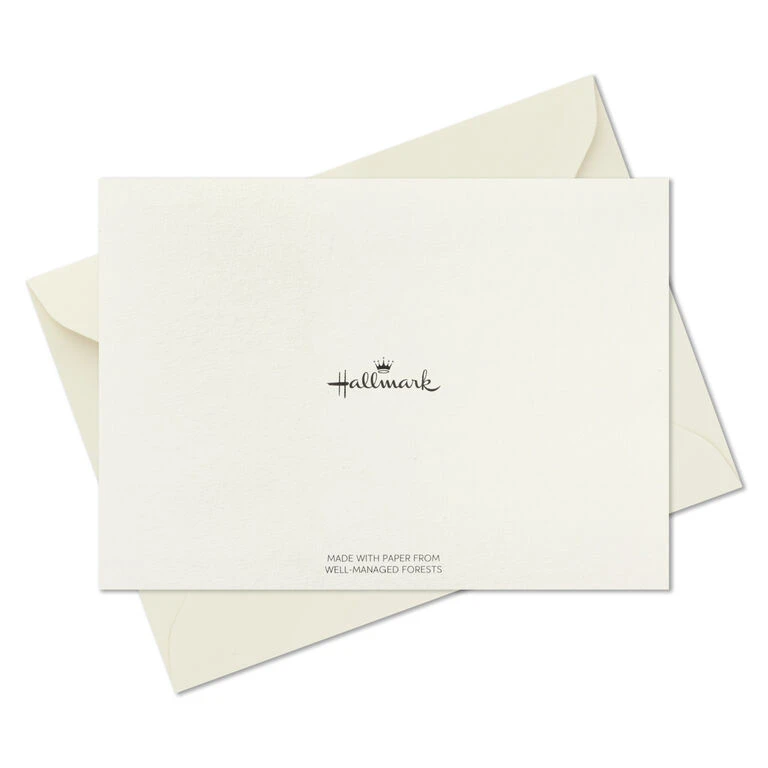 Hallmark Black Script Bulk Boxed Blank Thank-You Notes, Pack Of 40 5 Hallmark Black Script Bulk Boxed Blank Thank-You Notes, Pack Of 40 - Image 5