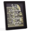 Hallmark Harry Potter™ Friendship And Bravery Hermione Granger™ Framed Quote Sign, 8x10
