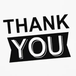 Hallmark Black-and-White Assorted Blank Thank-You Notes, Pack Of 48 -Gift Wrap Store BlackandWhite Assorted Blank ThankYou Notes 5STZ5121 03