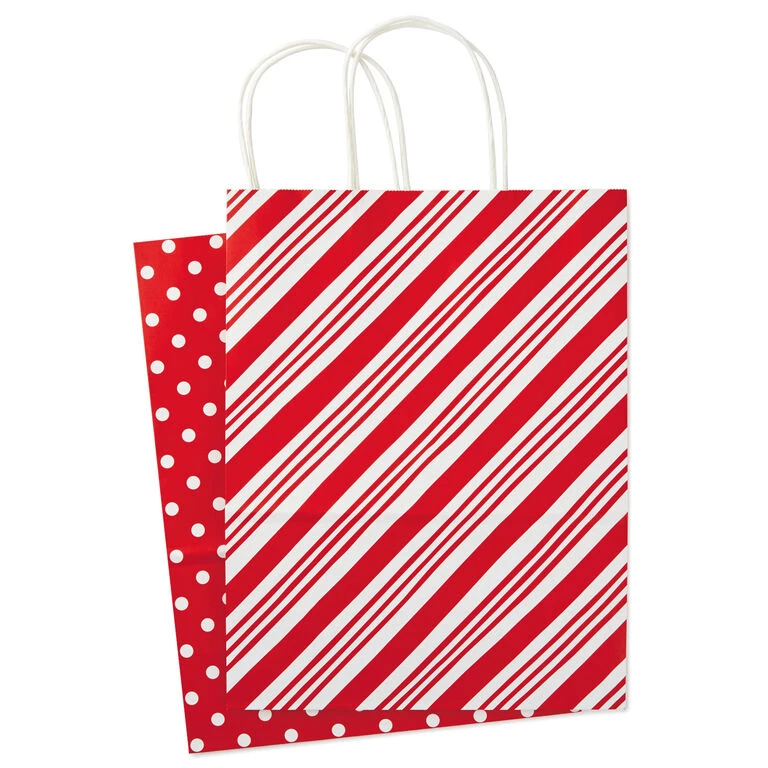 Hallmark 13" Bright Fun 12-Pack Assorted Christmas Gift Bags 10 Hallmark 13" Bright Fun 12-Pack Assorted Christmas Gift Bags - Image 10