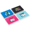 Hallmark Bright And Colorful Assorted Blank Thank-You Notes, Pack Of 48