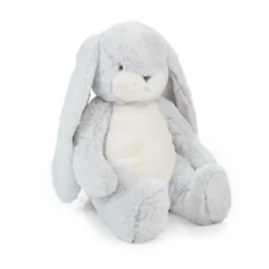 Bunnies By The Bay Little Nibble Gray Bunny Stuffed Animal, 12" -Gift Wrap Store Bunnies by the Bay Gray Bunny Stuffed Animal 100430 03