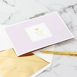 Hallmark Butterfly Bouquet Thankful For You 3D Pop-Up Thinking Of You Card -Gift Wrap Store Butterfly Flowers 3D PopUp Thinking of You Card 1299LAD9643 05