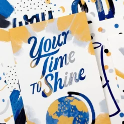 Hallmark Festive Grad Wishes Graduation Cards Assortment, Pack Of 36 -Gift Wrap Store Casual Painted Money Holder Graduation Cards Assortment 5GEY2015 06