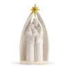 Ceramic Holy Family Figurine, 10"