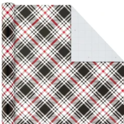 Hallmark Classic Plaids 4-Pack Wrapping Paper Assortment, 120 Sq. Ft. 11 Hallmark Classic Plaids 4-Pack Wrapping Paper Assortment, 120 Sq. Ft. -Gift Wrap Store Classic Plaids Christmas Wrapping Paper Assortment 5JXW1040 04