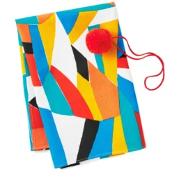 Hallmark 26" Colorful Abstract Fabric Gift Wrap With Elastic Band -Gift Wrap Store Colorful Abstract Fabric Gift Wrap With Elastic Band 1299EJR6379 03