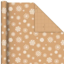 Hallmark Colorful Christmas 4-Pack Kraft Wrapping Paper Assortment, 88 Sq. Ft. 15 Hallmark Colorful Christmas 4-Pack Kraft Wrapping Paper Assortment, 88 Sq. Ft. -Gift Wrap Store Colorful Christmas Assortment Kraft Wrapping Paper 5JXW1212 08