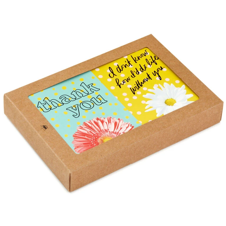 Hallmark Colorful Daisies Boxed Thank-You Notes, Pack Of 50 1 Hallmark Colorful Daisies Boxed Thank-You Notes, Pack Of 50