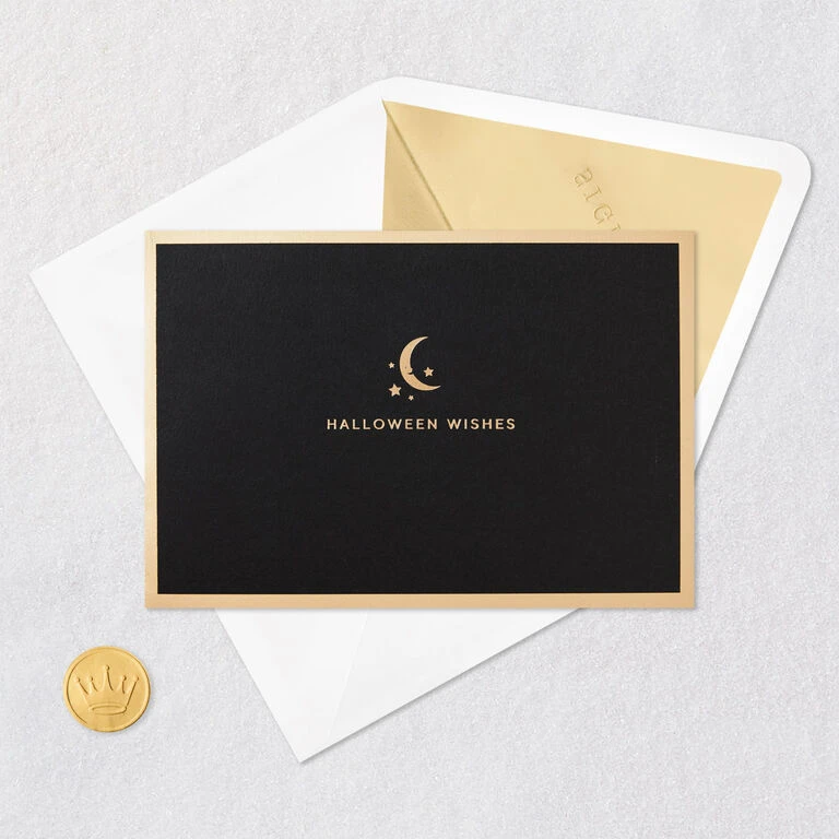 Hallmark Crescent Moon 3-D Pop-Up Halloween Card 6 Hallmark Crescent Moon 3-D Pop-Up Halloween Card - Image 6