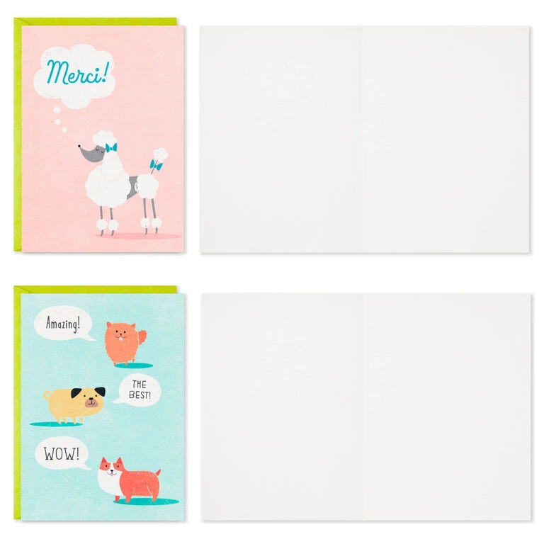Hallmark Cute Dogs Assortment Blank Thank-You Notes, Pack Of 48 3 Hallmark Cute Dogs Assortment Blank Thank-You Notes, Pack Of 48 - Image 3