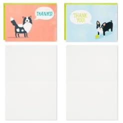 Hallmark Cute Dogs Assortment Blank Thank-You Notes, Pack Of 48 10 Hallmark Cute Dogs Assortment Blank Thank-You Notes, Pack Of 48 -Gift Wrap Store Cute Dogs Assortment Blank ThankYou Notes 5STZ1133 04
