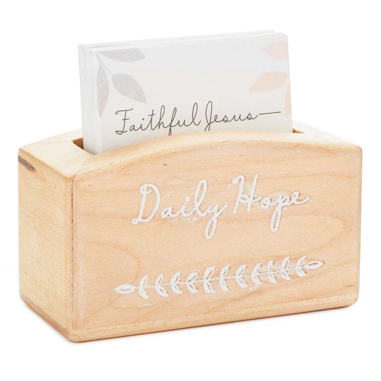 Hallmark Daily Hope 30-Day Promise Box With Inspirational Cards 1 Hallmark Daily Hope 30-Day Promise Box With Inspirational Cards