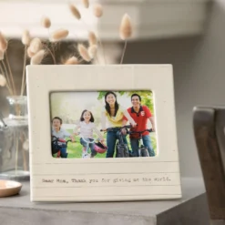 Demdaco Dear You Mom Picture Frame, 4x6 5 Demdaco Dear You Mom Picture Frame, 4x6 -Gift Wrap Store Demdaco Thank You Mom Ceramic Picture Frame 1004750026 03