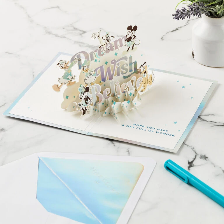 Hallmark Disney 100 Years Of Wonder Day Full Of Wonder 3D Pop-Up Card 8 Hallmark Disney 100 Years Of Wonder Day Full Of Wonder 3D Pop-Up Card - Image 8
