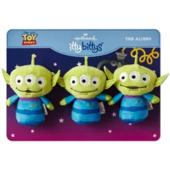 Hallmark Itty Bittys® Disney/Pixar Toy Story Aliens Mini Plush, Set Of 3 -Gift Wrap Store DisneyPixar Toy Story Aliens Mini Plush itty bittys 1KDD2125 03
