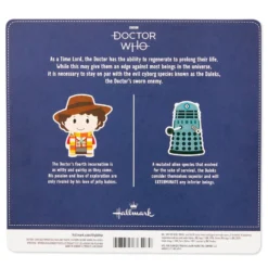 Hallmark Itty Bittys® Doctor Who The Fourth Doctor And Dalek Plush, Set Of 2 -Gift Wrap Store Doctor Who Fourth Doctor and Dalek Plush itty bittys 1KDD2078 04