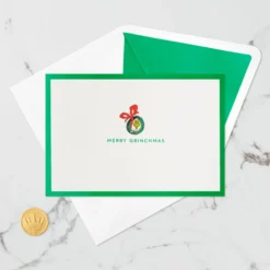 Hallmark Dr. Seuss™ How The Grinch Stole Christmas!™ Wreath 3D Pop-Up Christmas Card -Gift Wrap Store Dr. Seuss Grinch 3D PopUp Christmas Card 1499IXC7132 06