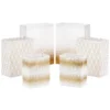 Hallmark Elegant Gold Assorted Sizes 6-Pack Gift Bags