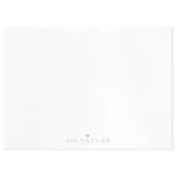 Hallmark Floral Laser Foil Heart Blank Note Cards, Box Of 8 -Gift Wrap Store Floral Laser Foil Heart Blank Note Cards 1499THK2105 05