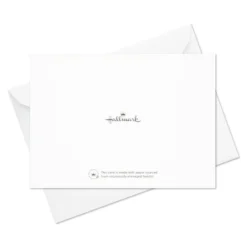 Hallmark Ivory Floral Flat Note Cards In Caddy, Box Of 40 13 Hallmark Ivory Floral Flat Note Cards In Caddy, Box Of 40 -Gift Wrap Store Floral SinglePanel Note Cards With Caddy 3CNT5048 07