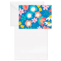 Hallmark Floral And Lettering Bulk Blank Note Cards, Pack Of 50 9 Hallmark Floral And Lettering Bulk Blank Note Cards, Pack Of 50 -Gift Wrap Store Floral and Lettering Bulk Blank Note Cards Assortment 1399WTU1087 03