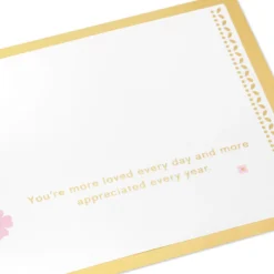 Hallmark Love And Appreciation Flower Bouquet 3D Pop-Up Love Card -Gift Wrap Store Flower Bouquet 3D PopUp Love Card 1299LAD2838 03