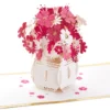 Hallmark Happy Thoughts Flower Bouquet 3D Pop-Up Thinking Of You Card