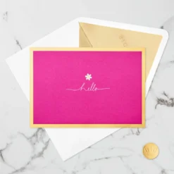 Hallmark Happy Thoughts Flower Bouquet 3D Pop-Up Thinking Of You Card -Gift Wrap Store Flower Bouquet 3D PopUp Thinking of You Card 1299LAD9644 06