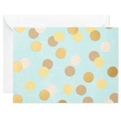 Hallmark Flowers And Dots Assorted Blank Note Cards, Box Of 50 -Gift Wrap Store Flowers and Dots Assorted Blank Note Cards 5WDN2069 03