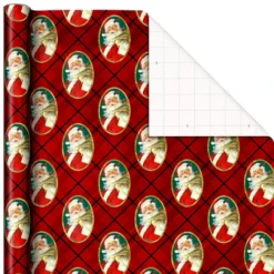 Hallmark Traditional 3-Pack Foil Christmas Wrapping Paper Assortment, 60 Sq. Ft. 11 Hallmark Traditional 3-Pack Foil Christmas Wrapping Paper Assortment, 60 Sq. Ft. -Gift Wrap Store Foil Christmas Wrapping Paper Assortment 5JXW1065 04
